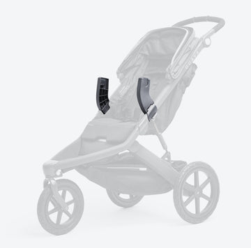 2206011 | nuna|||Nuna adapter attached to the Roam Stroller